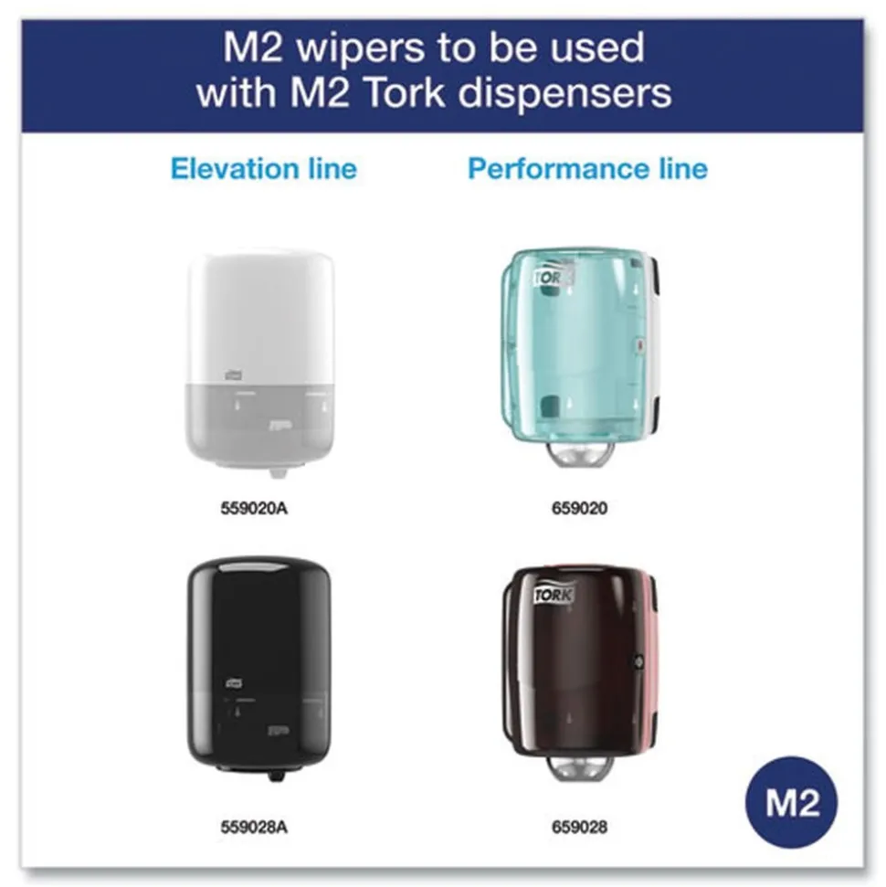 Tork Advanced 1-Ply 8.25 in. x 11.8 in. Centerfeed Hand Towels - White (6/Carton)