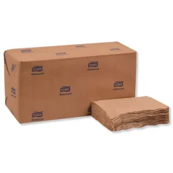Tork D806E Advanced 1-Ply 12 in. x 17 in. Masterfold Dispenser Napkins - Natural (12/Carton)