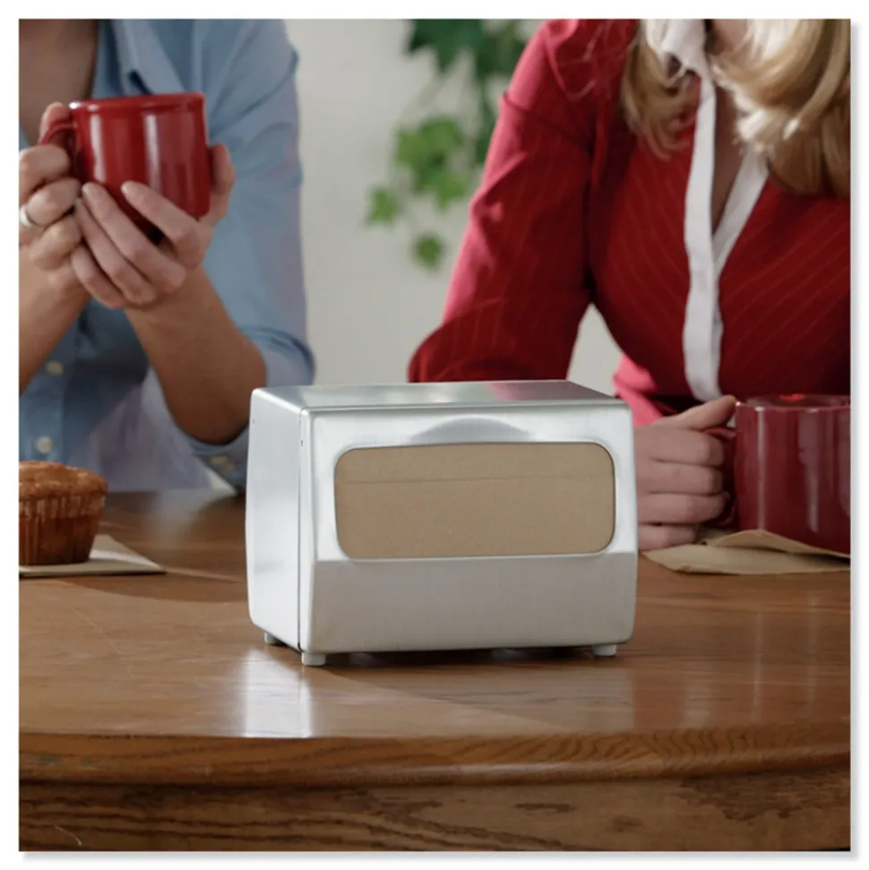 Tork D806E Advanced 1-Ply 12 in. x 17 in. Masterfold Dispenser Napkins - Natural (12/Carton)