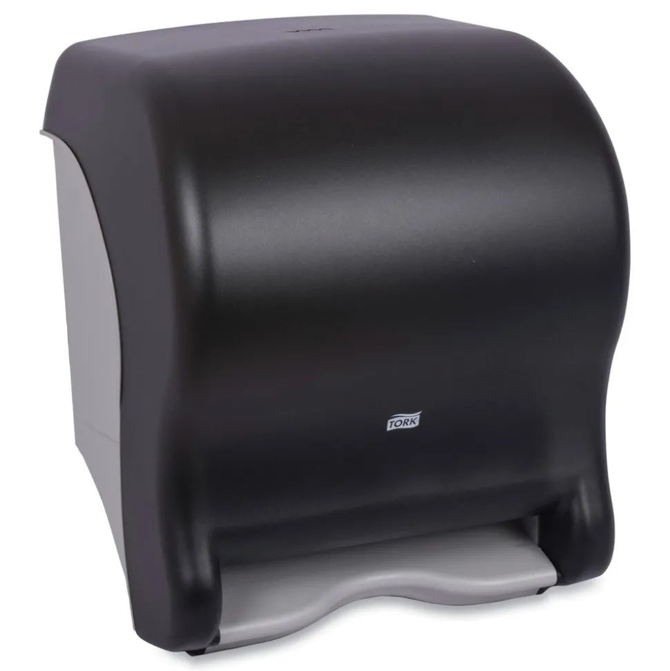 Tork 86ECO 11.78 in. x 9.12 in. x 14.39 in. Electronic Translucent Smoke Hand Towel Dispenser