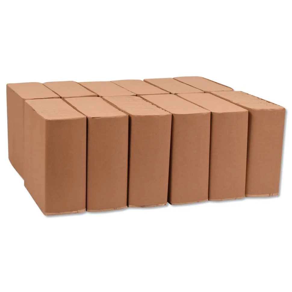 Tork N5186 1-Ply 15 in. x 17 in. Universal One-Ply Dinner Napkins - Natural (12/Carton)