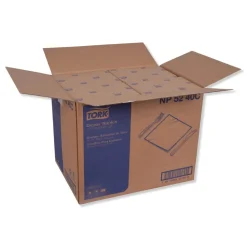 Tork NP5240C 2-Ply 15 in. x 16.25 in. Advanced Dinner Napkins - White (8/Carton)