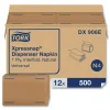 Tork 2-Ply Bag-Pack 13 in. x 8.5 in. Xpressnap Interfold Dispenser Napkins - Natural (6000/Carton)