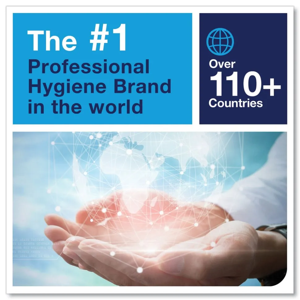 Tork 2-Ply Bag-Pack 13 in. x 8.5 in. Xpressnap Interfold Dispenser Napkins - Natural (6000/Carton)