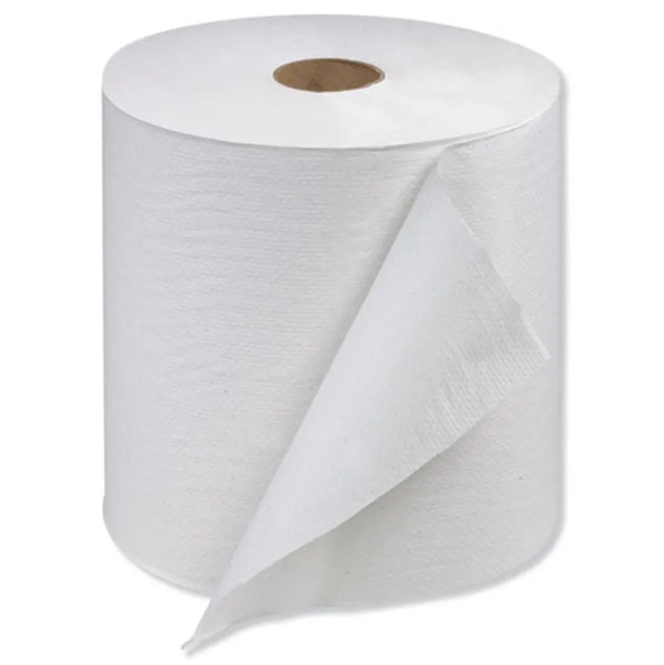 Tork RB10002 Hardwound 7.88 in. x 1000 ft. Roll Towels - White (6 Rolls/Carton)