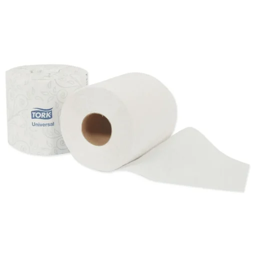 Tork TM1601A 2-Ply Universal Septic-Safe Bath Tissue - White (500 Sheets/Roll, 48 Rolls/Carton)