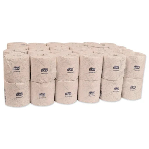 Tork TM1601A 2-Ply Universal Septic-Safe Bath Tissue - White (500 Sheets/Roll, 48 Rolls/Carton)