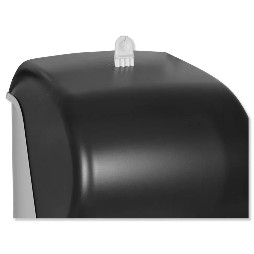 Tork 84TR 12.94 in. x 9.25 in. x 15.5 in. Hand Towel Roll Dispenser - Smoke