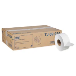 Tork Universal 3.48 in. x 1,000 ft. 2-Ply Septic Safe Jumbo Bath Tissue - White (12/Carton)