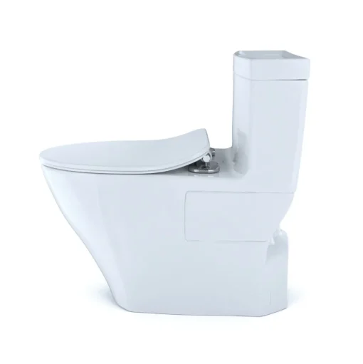 TOTO 1-Piece Legato CEFIONTECT WASHLETplus 1.28 GPF Elongated Toilet with and SoftClose Seat - Cotton White