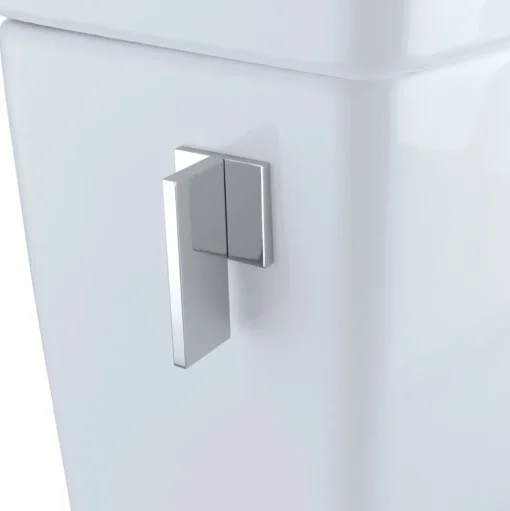 TOTO 1-Piece Legato CEFIONTECT WASHLETplus 1.28 GPF Elongated Universal Height Skirted Toilet - Cotton White