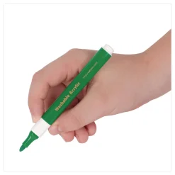 TPG Creations Washable Fine Bullet Tip Acrylic Markers - Assorted Colors (24/Pack)