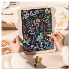 TPG Creations Washable Fine Bullet Tip Acrylic Markers - Assorted Colors (24/Pack)