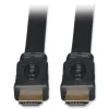 Tripp Lite 6 ft. Ultra HD 4K Digital Video with Audio (M/M) High Speed HDMI Flat Cable - Black