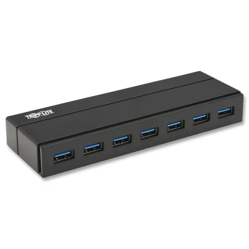 Tripp Lite 7 Ports Charging Hub 3.0 - Black