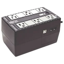 Tripp Lite 350 VA 380 J Internet Office Ultra-Compact Desktop Standby UPS, 6 Outlets