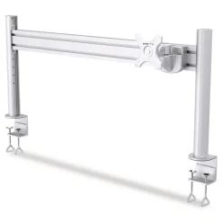 Tripp Lite Monitor Mount for Slat Wall System for 32-in TVs 4.9w x 5.1d x 7.5h Silver Supports 22 lb