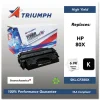 Triumph Remanufactured CF280X (80X) 6,900 Page-Yield High-Yield Toner - Black