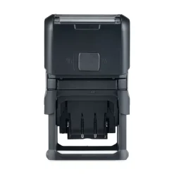 Trodat 1.63 in. x 1 in. Printy Economy 5-in-1 Self-Inking Date Stamp - Blue/Red