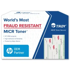 TROY 0281676001 287X High-Yield MICR Toner Secure - Black