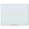 U Brands 47 x 35 Glass Dry Erase Board - White Surface