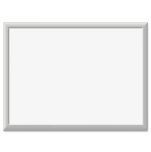 U Brands 23 x 17 Magnetic Dry Erase Board with Aluminum Frame - White Surface/Silver Frame