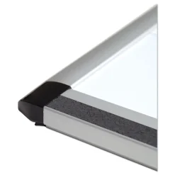 U Brands PINIT 72 in. x 48 in. Magnetic Dry Erase Board - White Surface/Satin Aluminum Frame