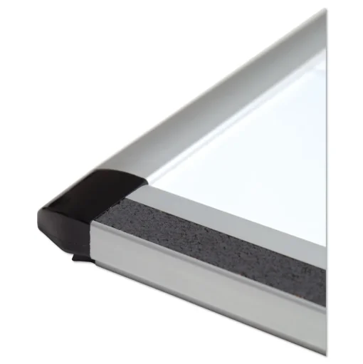 U Brands PINIT 72 in. x 48 in. Magnetic Dry Erase Board - White Surface/Satin Aluminum Frame