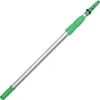 Unger 14 ft. Three Sections Opti-Loc Aluminum Extension Pole - Green/Silver