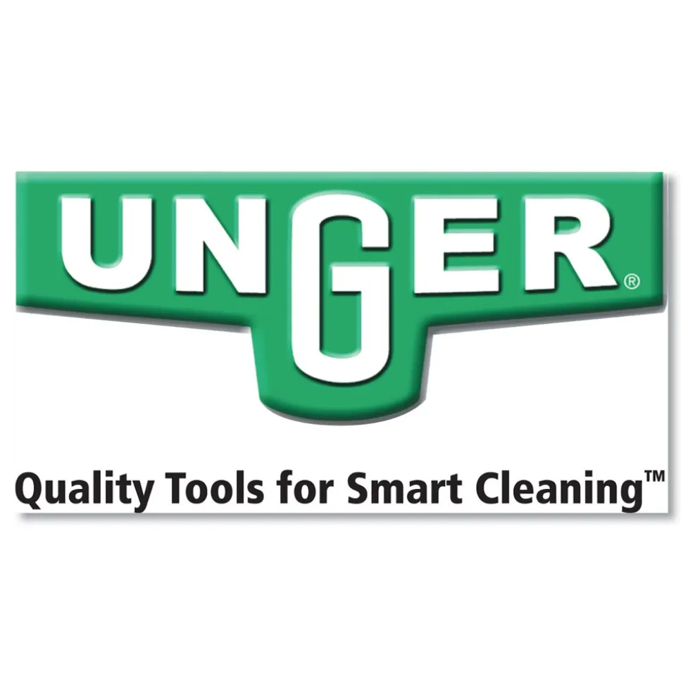 Unger 28 in. x 3.15 in. x 2.17 in. Hang Up Cleaning Holder - Silver/Green