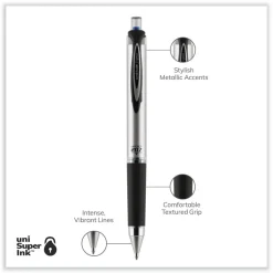 uni-ball 207 Impact RT Gel Bold 1 mm Conical Tip Pen Refills - Blue Ink (2/Pack)