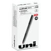 uni-ball ONYX Fine 0.7 mm Roller Ball Pen - Black/Red Barrel (1-Dozen)