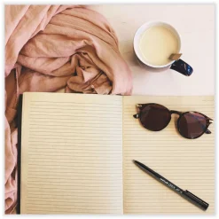 uni-ball ONYX Fine 0.7 mm Roller Ball Pen - Black/Red Barrel (1-Dozen)