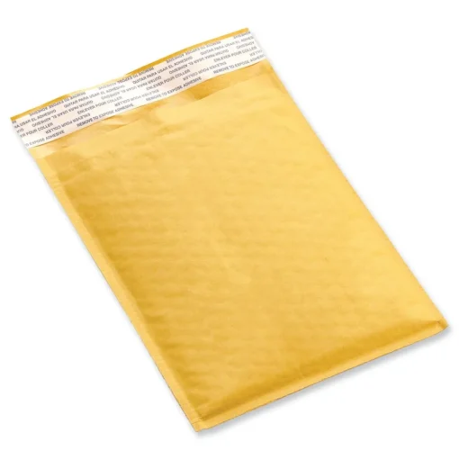 Universal 4087887 12.5 x 19 Peel Seal Strip Cushioned Mailer, Extension Flap, Self-Adhesive Closure (50/Carton)