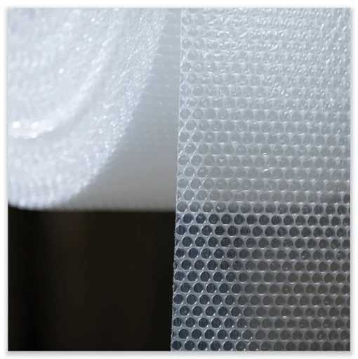 Universal 12 in. x 125 ft. 0.31 in. Thick Bubble Packaging Perforated Every 12 in. - Clear (4/Carton)