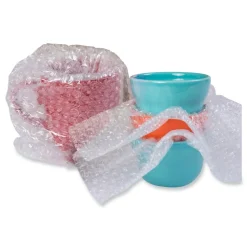 Universal 12 in. x 30 ft. 0.19 in. Thick Bubble Packaging Perforated Every 12 in. - Clear (12/Carton)