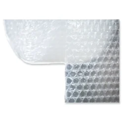 Universal 12 in. x 30 ft. 0.19 in. Thick Bubble Packaging Perforated Every 12 in. - Clear (12/Carton)