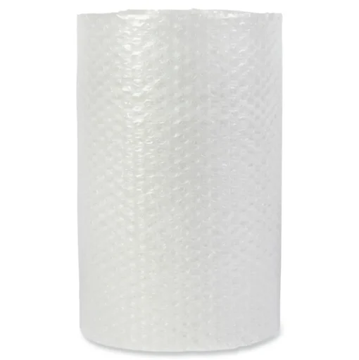Universal 12 in. x 30 ft. 0.5 in. Thick Bubble Packaging Perforated Every 12 in. - Clear (6/Carton)