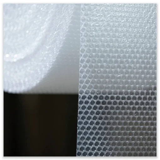 Universal 12 in. x 30 ft. 0.5 in. Thick Bubble Packaging Perforated Every 12 in. - Clear (6/Carton)