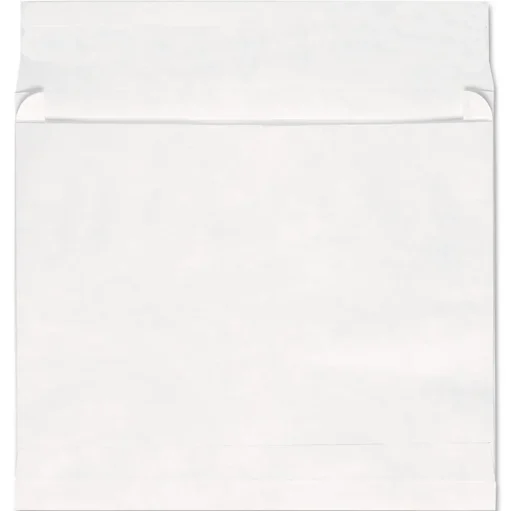 Universal 10 in. x 13 in., #13 1/2 Square Flap, Self-Adhesive Closure, Deluxe Tyvek Expansion Envelopes - White (100/Carton)