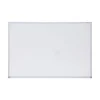 Universal 36 in. x 24 in. Melamine Dry Erase Board with Anodized Aluminum Frame - White Surface