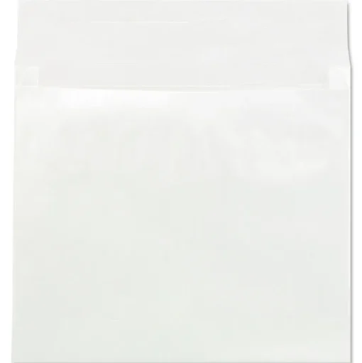 Universal 12 in. x 16 in., Square Flap, Self-Adhesive Closure, Deluxe Tyvek Expansion Envelopes - White (50/Carton)