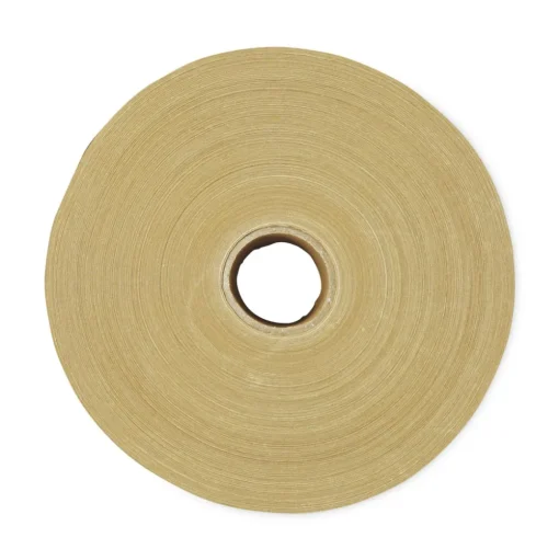 Universal One 10-Piece/Carton Gummed Kraft 3 in. Core 3 in. x 600 ft. Sealing Tape - Brown