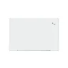 Universal UNV43204 Frameless 72 in. x 48 in. Magnetic Glass Marker Board - White