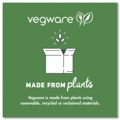 Vegware Compostable CPLA Cutlery Fork - White (1000/Carton)