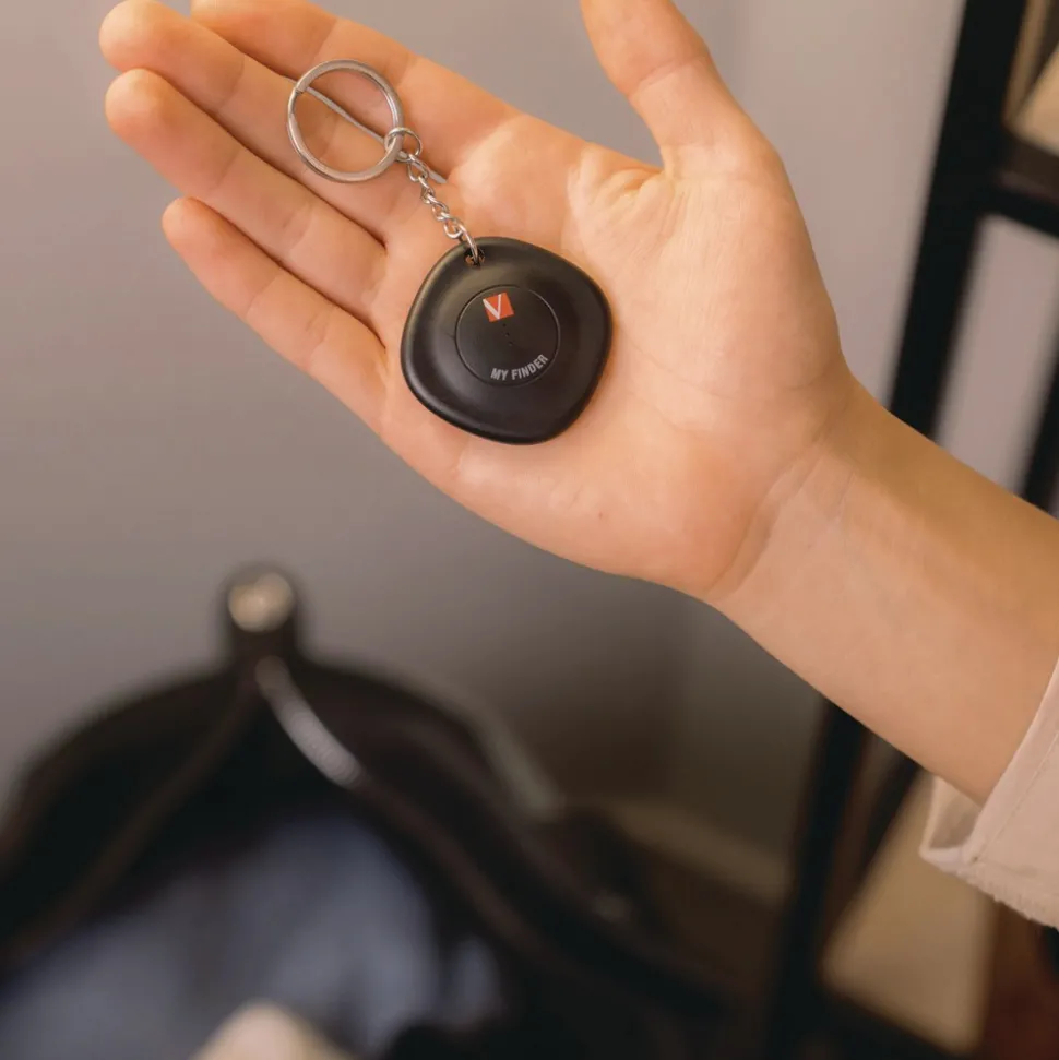 Verbatim My Finder Bluetooth Tracker for Apple iOS - Black/White (2/Pack)