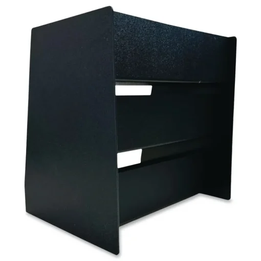 Vertiflex Commercial Grade 14.5 in. x 11.75 in. x 15 in. Vertical Condiment Organizer - Black