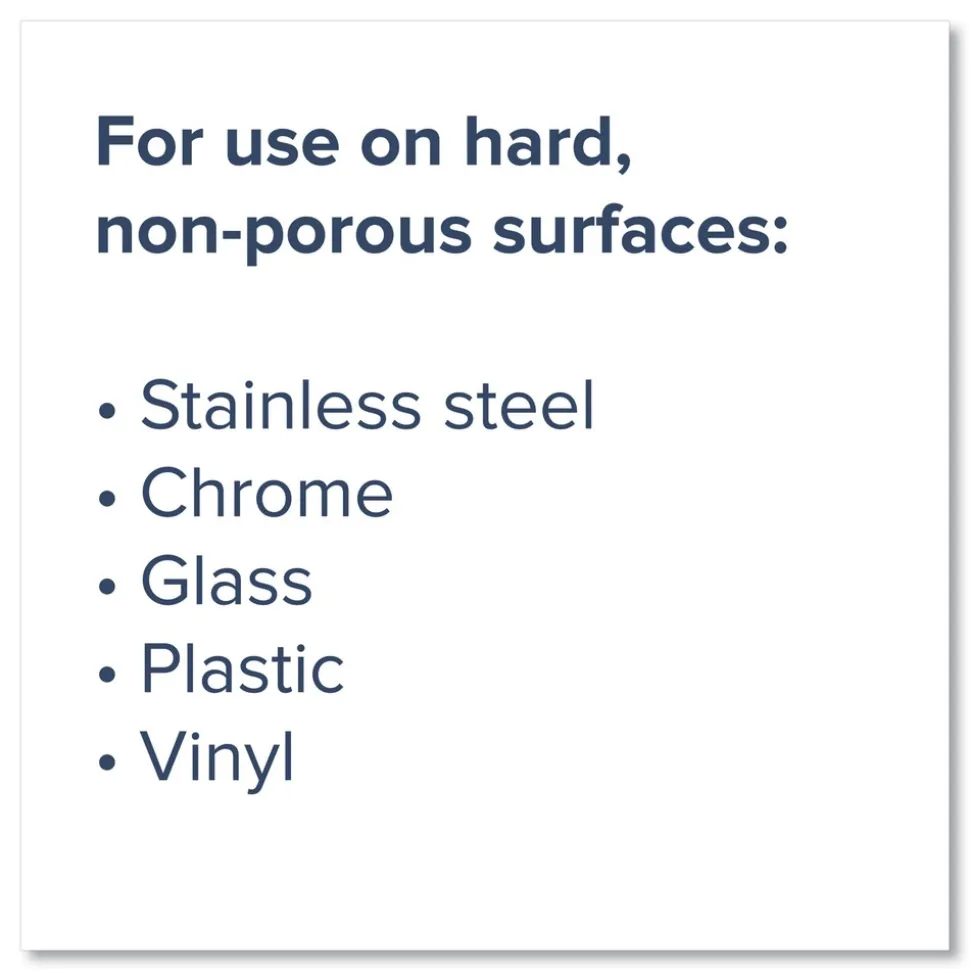 Wexford Labs 1-Ply 8 x 5.5 CleanCide Disinfecting Wipes - Fresh Scent/White (4/Carton)