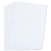 Wilson Jones 11 x 8.5 Loose Ledger Sheets for Corporation and Minute Book - White (100/Box)