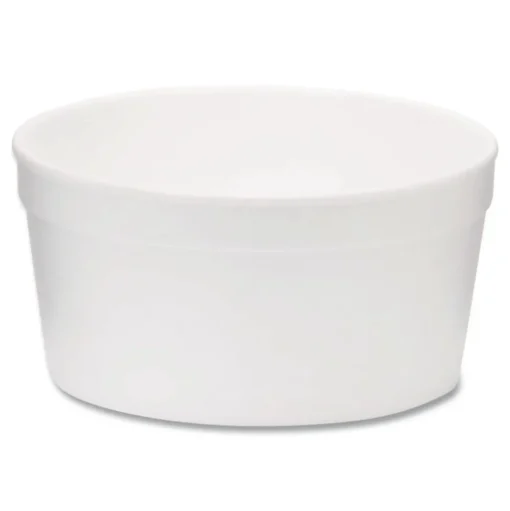 WinCup 8 oz Tall Style Foam Containers - White (500/Carton)